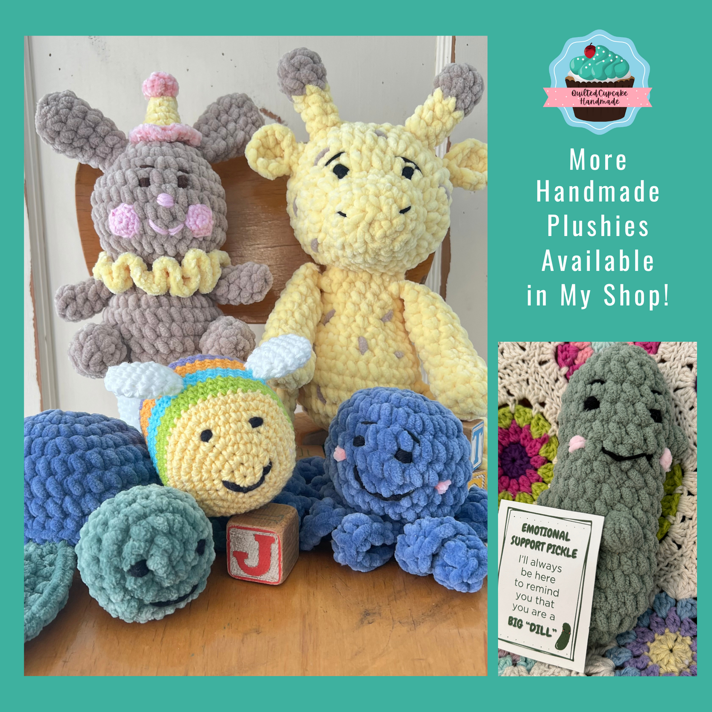 Crab Cake / Crabcake soft toy / Maryland Crab Cake Gift