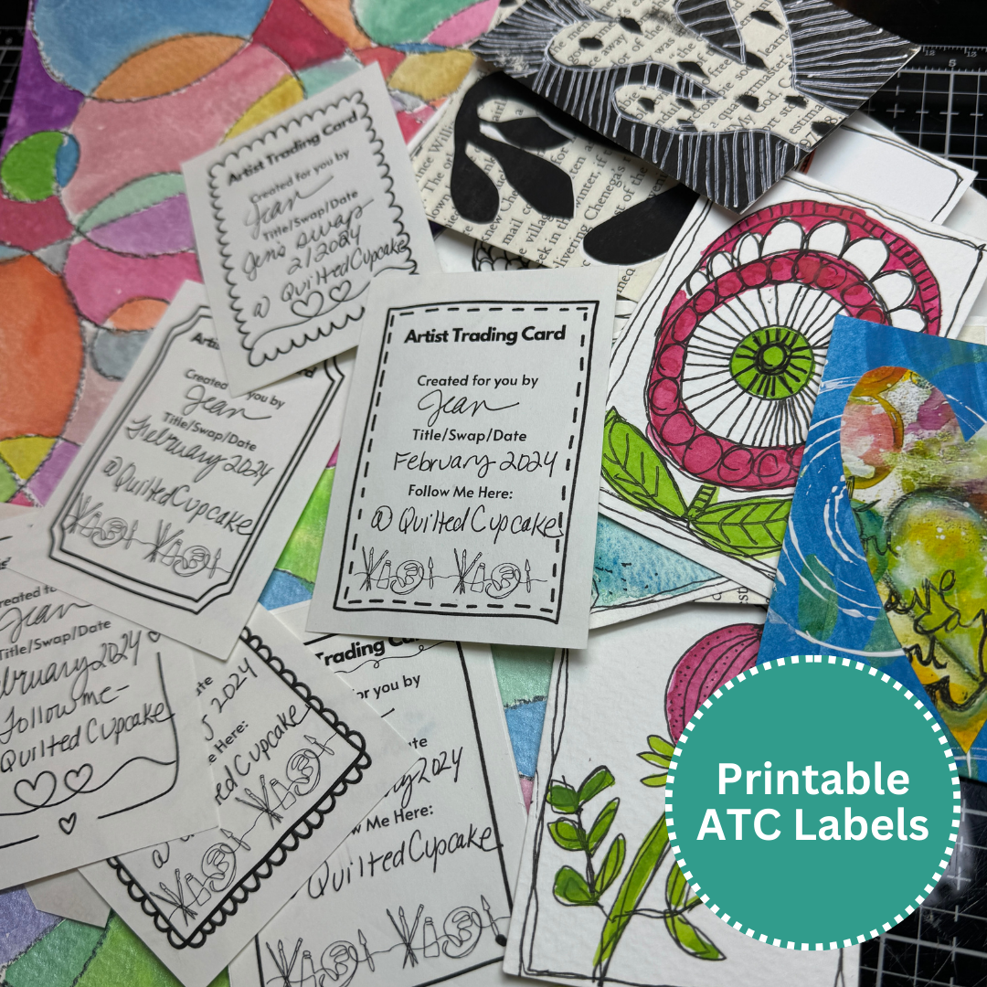 Check out my new Printable ATC labels