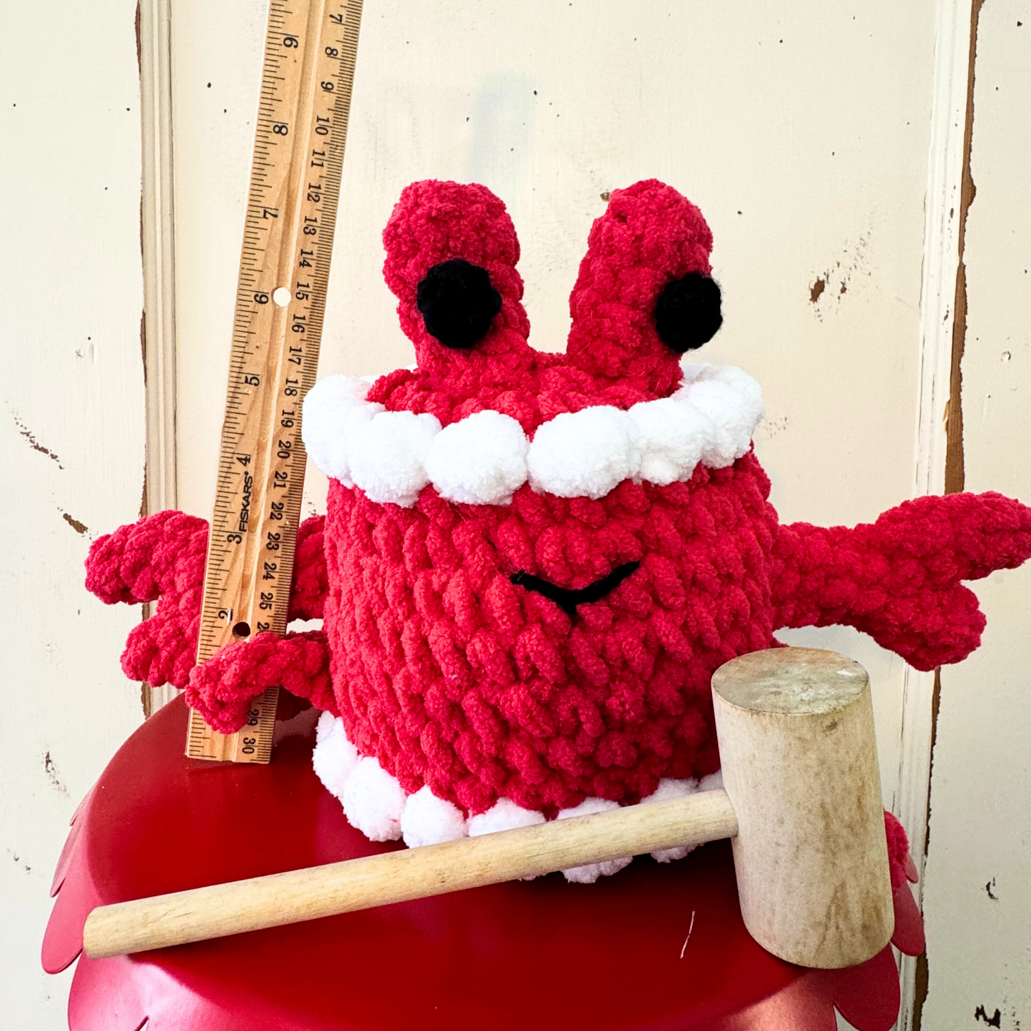 Crab Cake / Crabcake soft toy / Maryland Crab Cake Gift