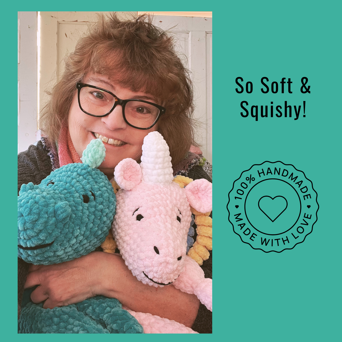 Highland Cow Cuddle Toy. Handmade Knotted Cow Lovey